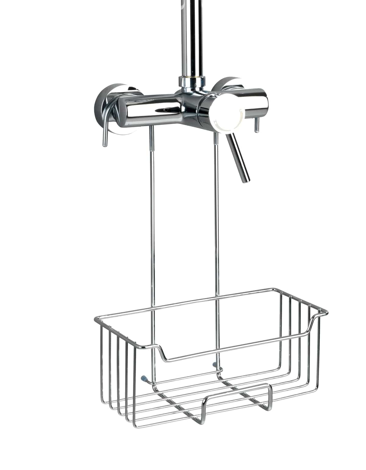 Bricocenter SHOWER FITTING HOLDER - STAINLESS STEEL - MILO