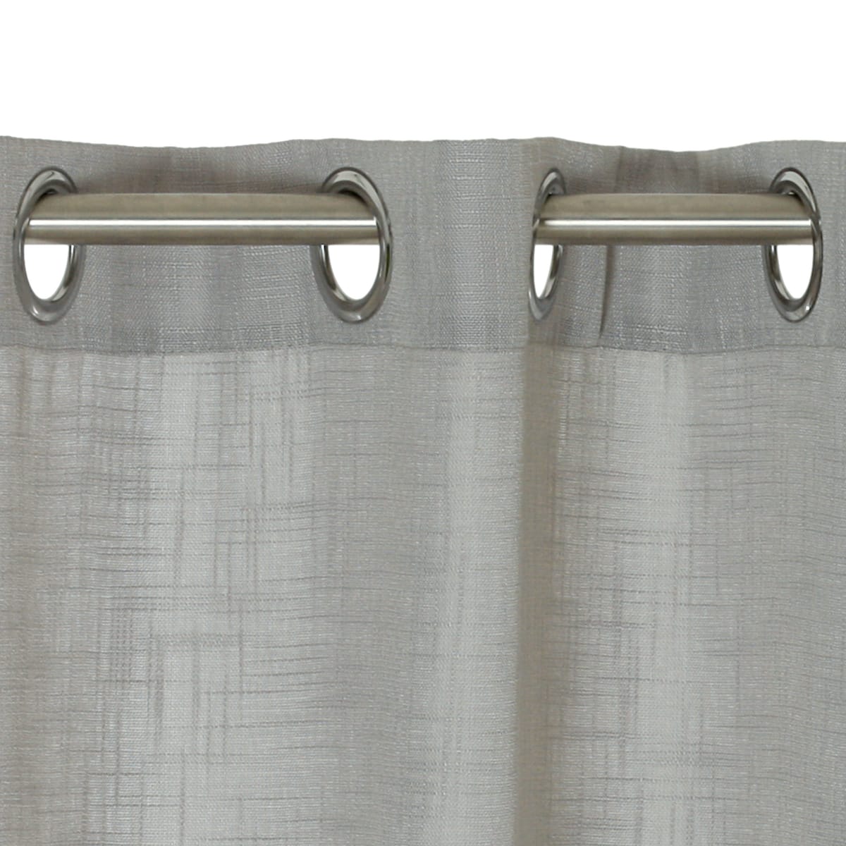 Bricocenter INFINI GREY OPAQUE CURTAIN 140X280 CM WITH EYELETS