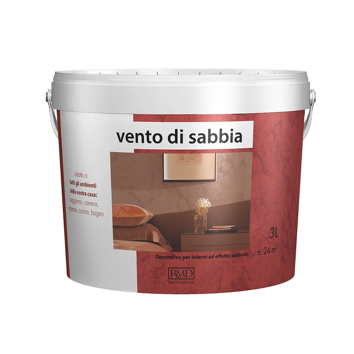 Bricocenter PITTURA DECORATIVA VENTO DI SABBIA 3 LT  DESERTO
