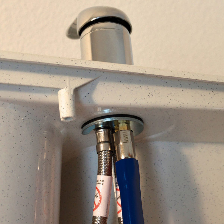 Bricocenter DEXTER TELESCOPIC WASHBASIN SPANNER FOR FLAT NUT SIZES 8.10.12.13.14MM - 3/8 1/4