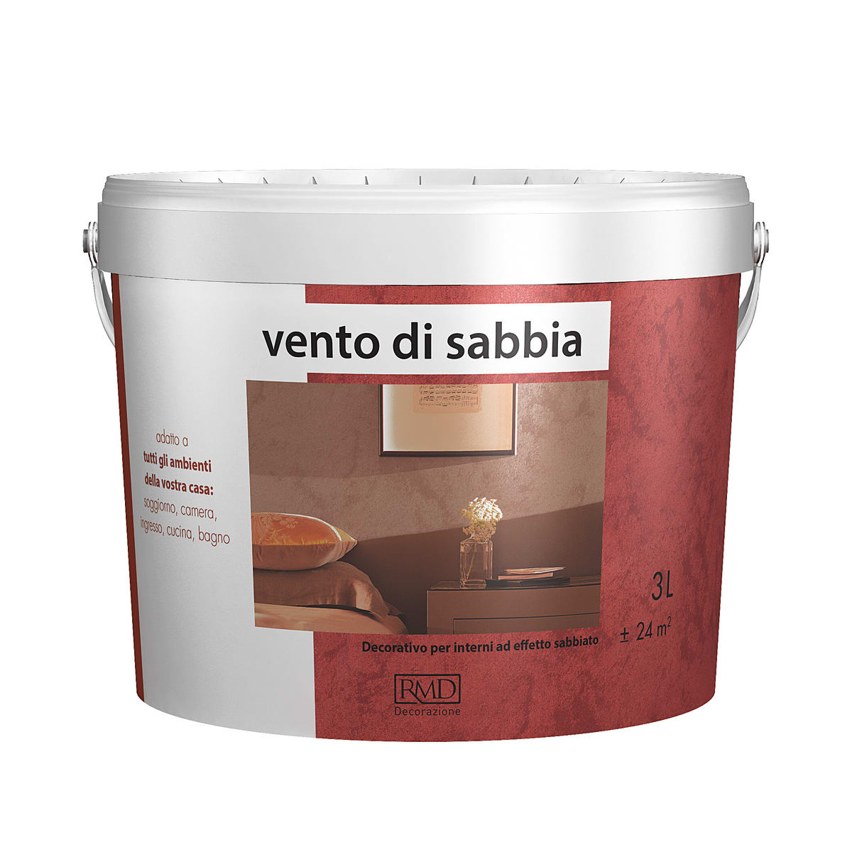 SAND WIND DECORATIVE PAINT 3LT TERRA ROSSA