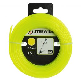 ROUND NYLON WIRE FOR BRUSH CUTTER 3MM X15MT