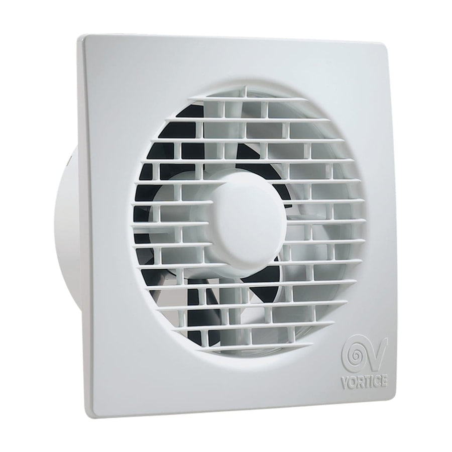 Bricocenter WALL-MOUNTED AIR EXTRACTOR VORTEX POINT WIRE MF DIA MM 90/3.5 WHITE