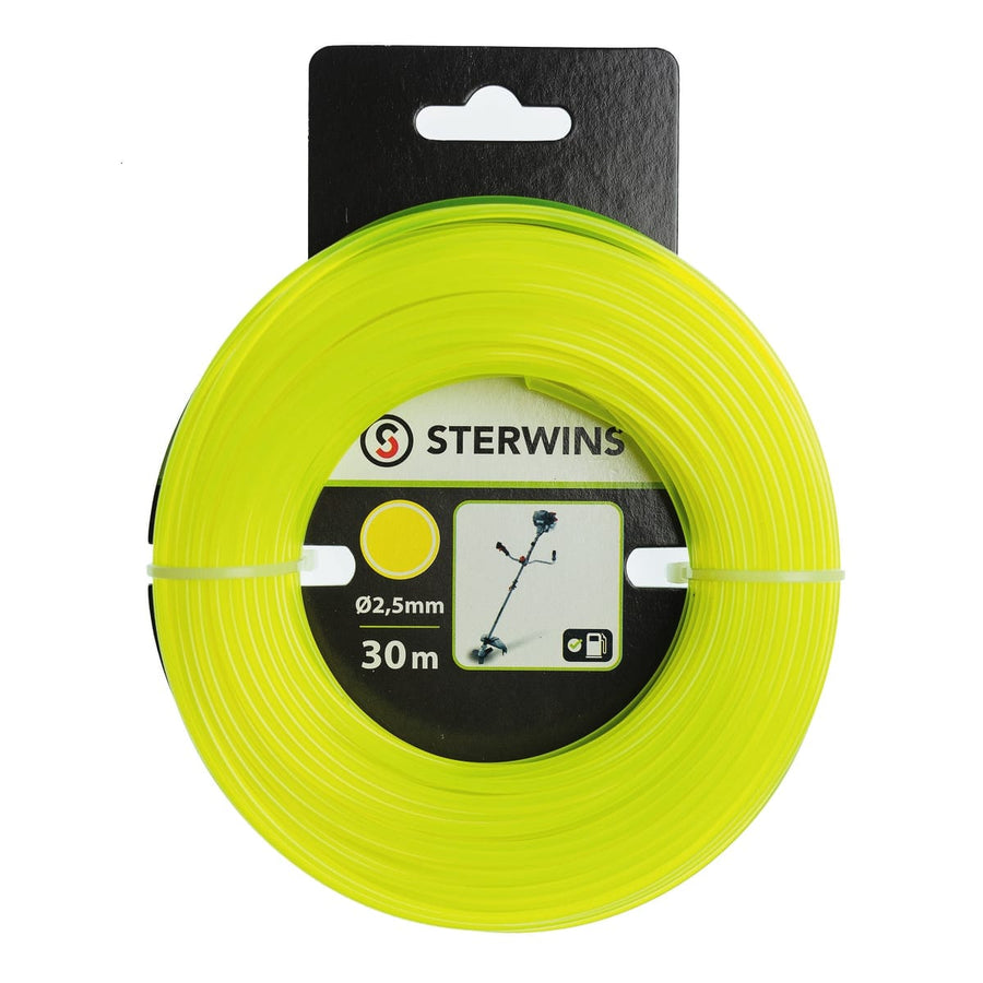 Bricocenter ROUND NYLON WIRE FOR BRUSHCUTTER 2.5MM X30M