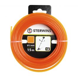 SQUARE NYLON WIRE FOR BRUSH CUTTER 3 MM X15MT