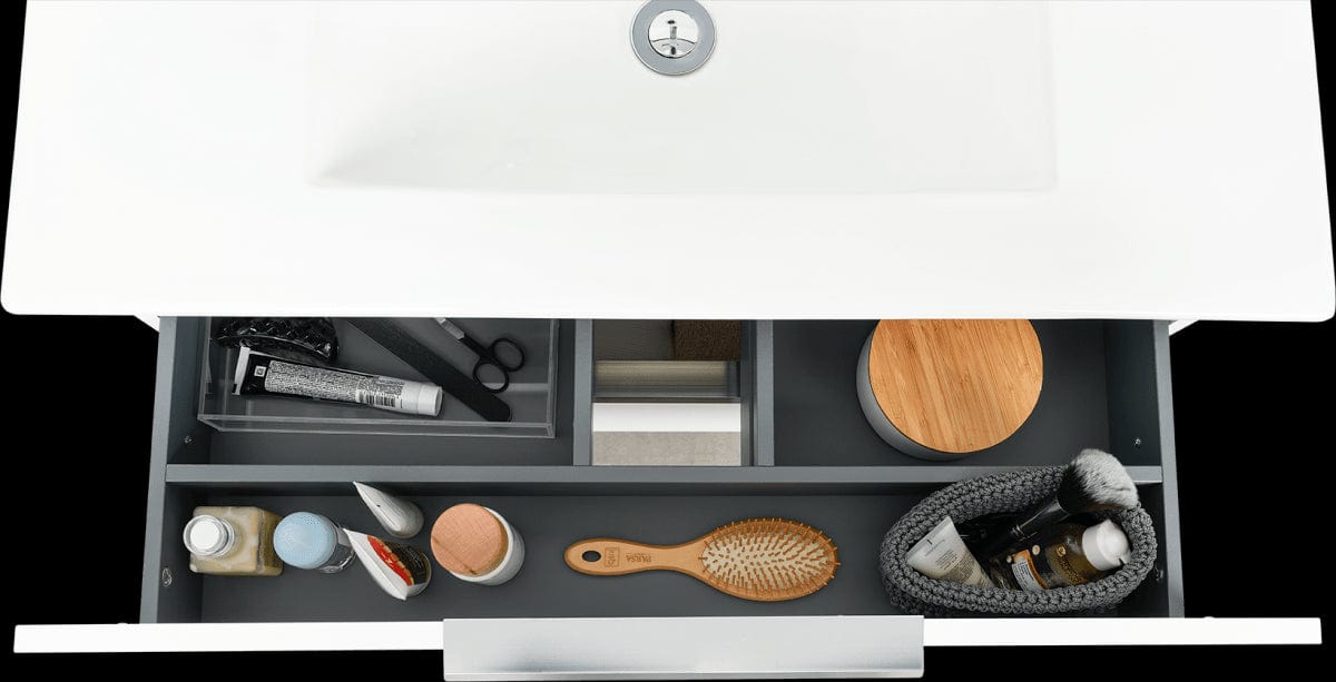 Bricocenter ESSENTIAL BASE UNIT 2 DRAWERS L 60CM H 53CM WHITE