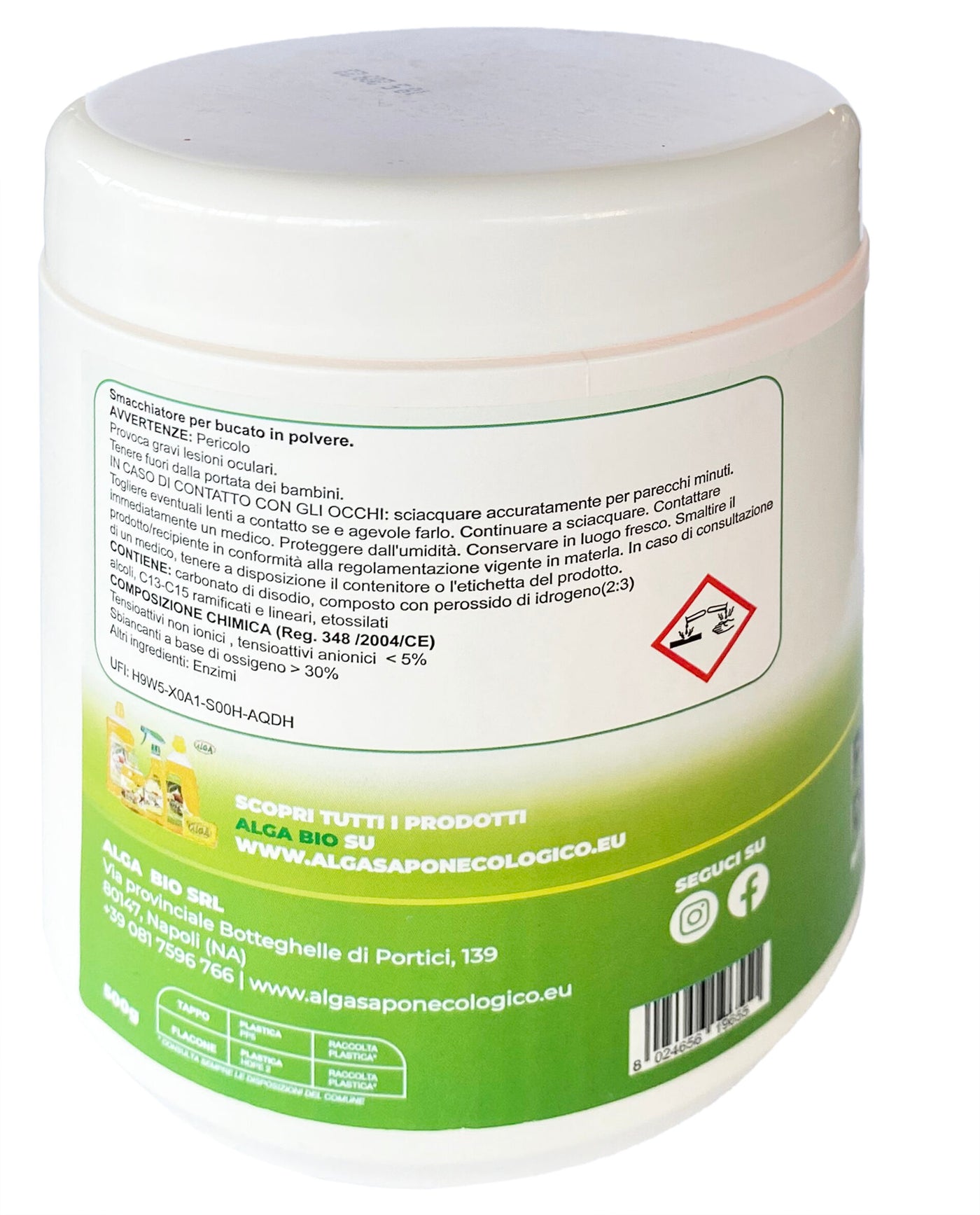 PERCARBONATE OF SODIUM ACTIVE - ALGA 500G