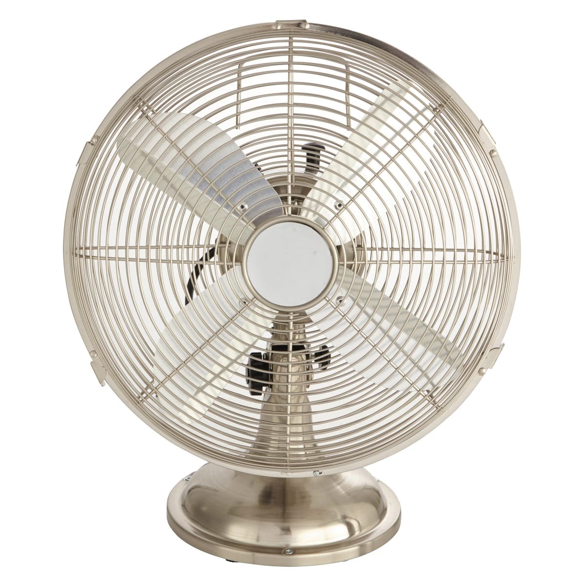 Bricocenter TABLE FAN 30CM 40W SATIN NICKEL EQUATION