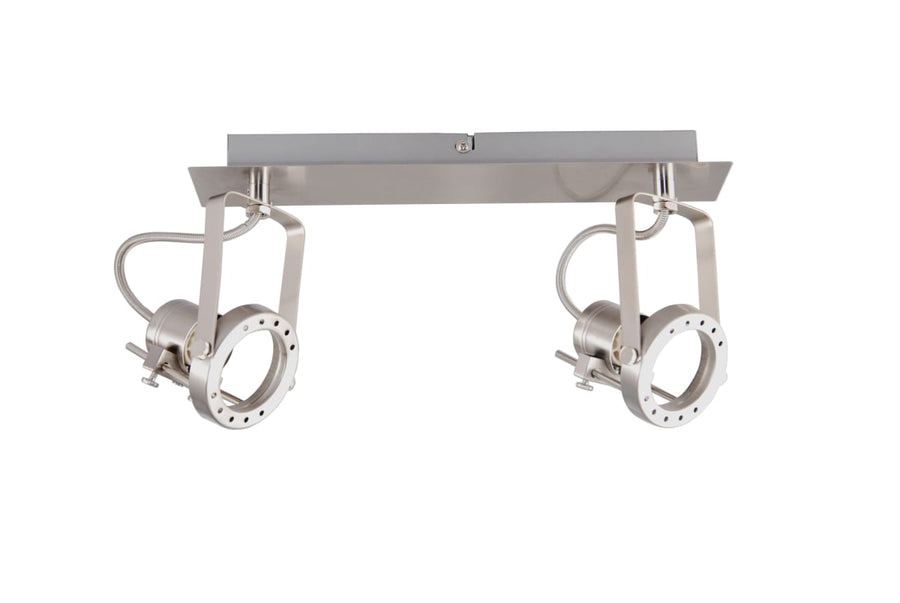 Bricocenter TECHNIC SATIN CHROME SPOTLIGHTS 2XGU10=10W