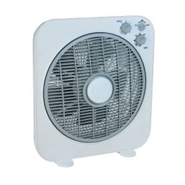 FLOOR BOX FAN DIA 30CM 40W WHITE/GREY EQUATION