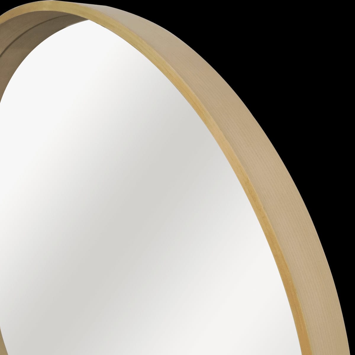 Bricocenter NORDIK MIRROR NATURAL WOOD D62 CM