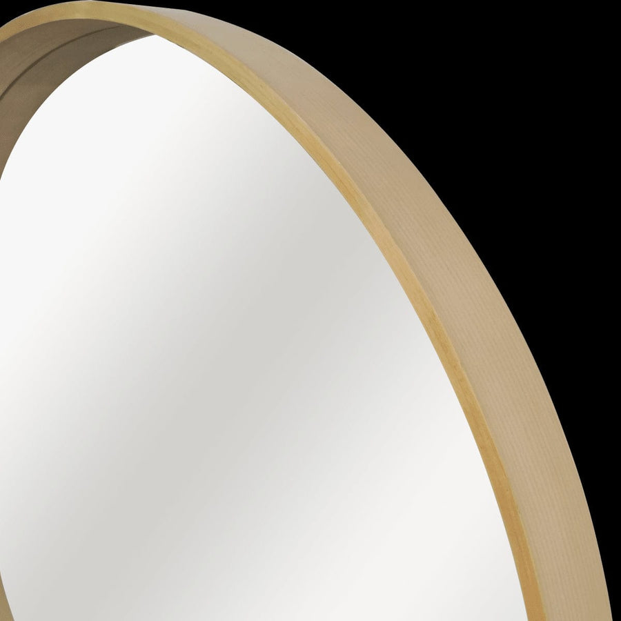 Bricocenter NORDIK MIRROR NATURAL WOOD D62 CM