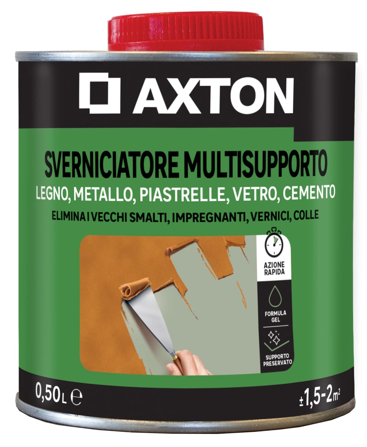 Bricocenter UNIVERSAL SOLVENT PAINT STRIPPER 0.5 L AXTON