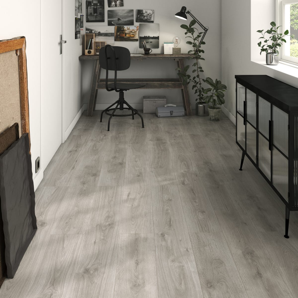 Bricocenter LISMORE LAMINATE 8/33 1.99SQM DEEP GREY