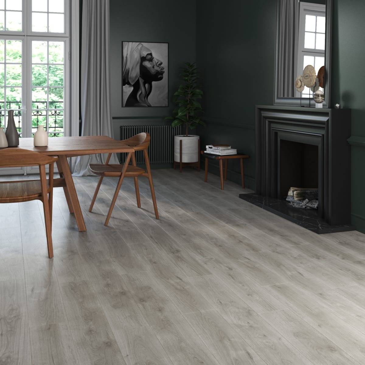 Bricocenter LISMORE LAMINATE 10/33 1.74SQM DEEP GREY