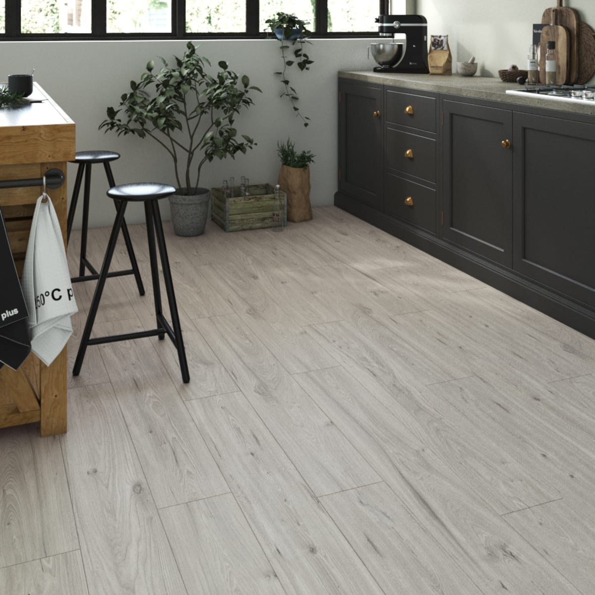 Bricocenter WATERTON LAMINATE 8/32 1.99SQM STRONG GREY