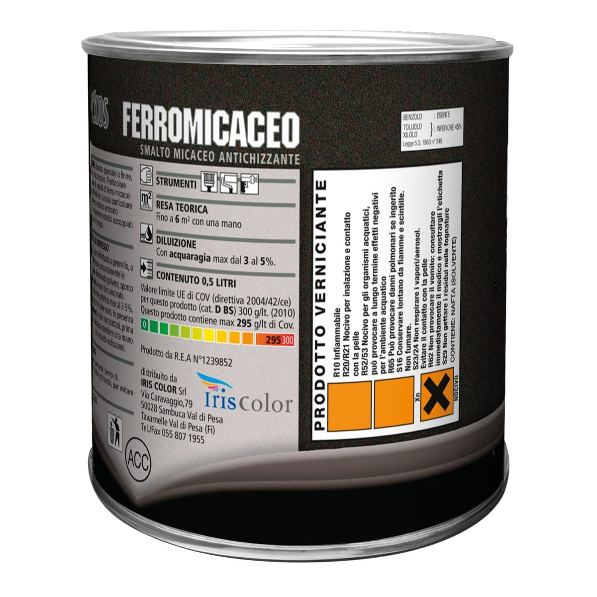 Bricocenter MICACEOUS ENAMEL GREY SILVER ML500