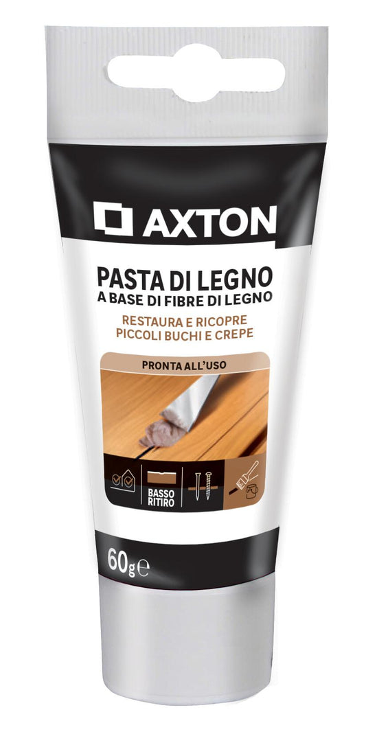 Axton wood filler paste, colourless, 60g