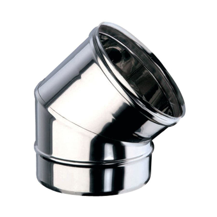 Bricocenter 45 DEGREE DIA80 MM STAINLESS STEEL BEND