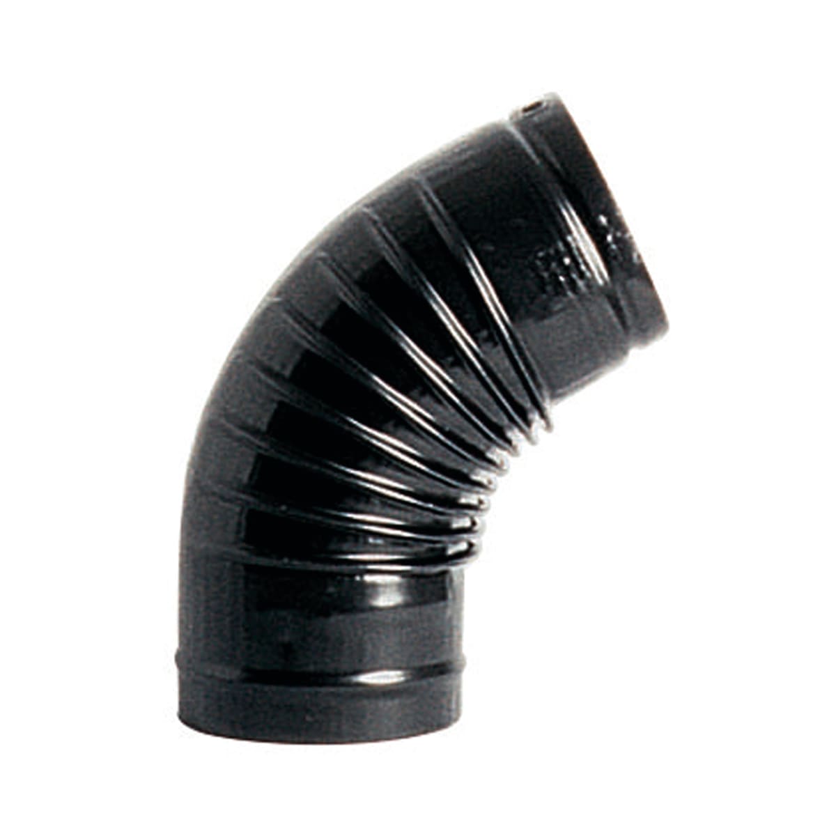 Bricocenter CURVE WOOD THICKNESS 0.5MM 45 DEGREES DIA 120 MM BLACK