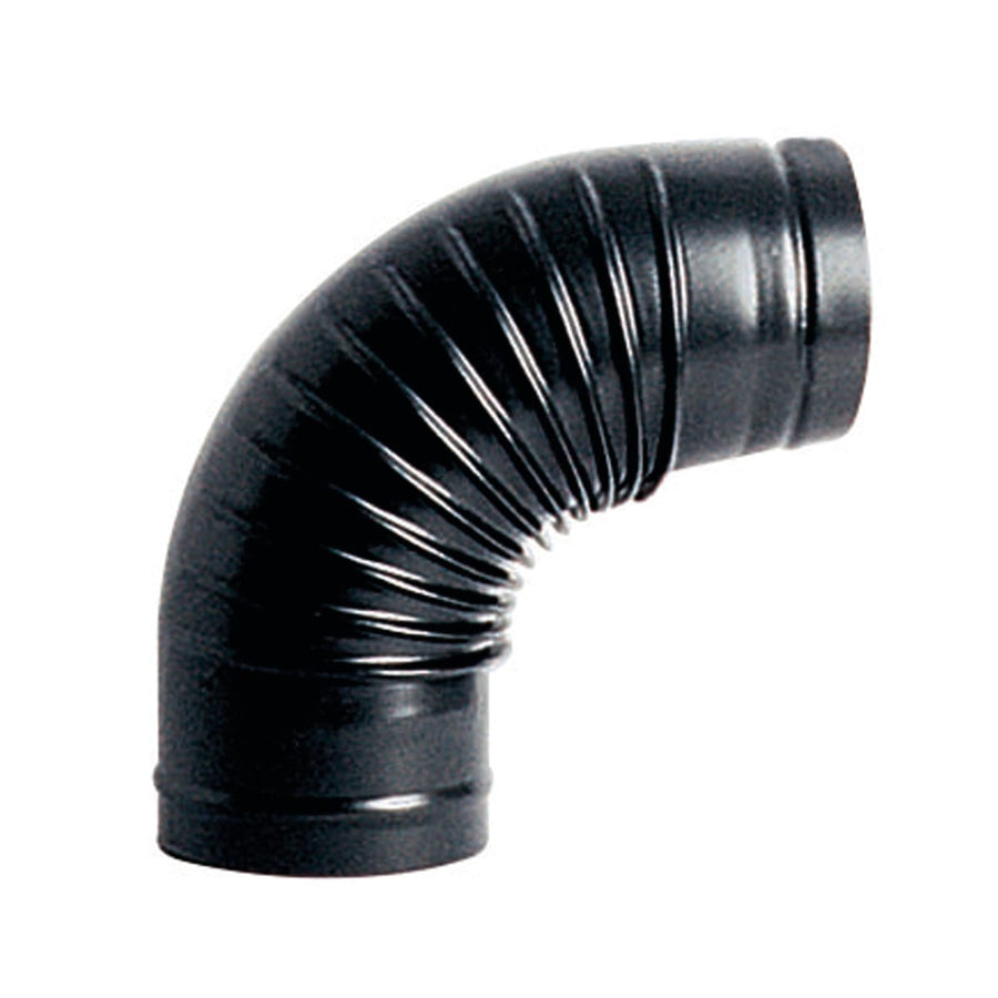 Bricocenter CURVE WOOD THICKNESS 0.5MM 90 DEGREES DIA 120 MM BLACK