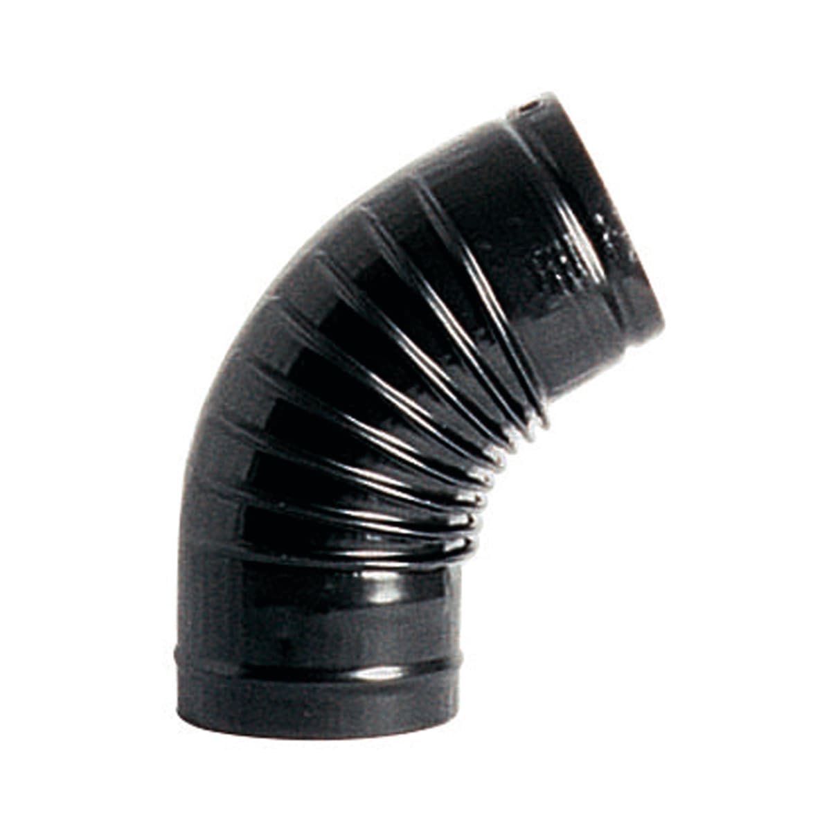Bricocenter CURVA LEGNA SPESSORE 0.5MM 45 GRADI DIA 130 MM NERO