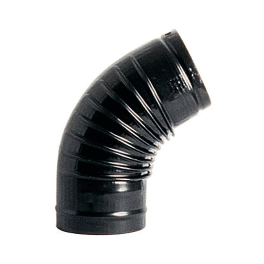 Bricocenter CURVA LEGNA SPESSORE 0.5MM 45 GRADI DIA 130 MM NERO