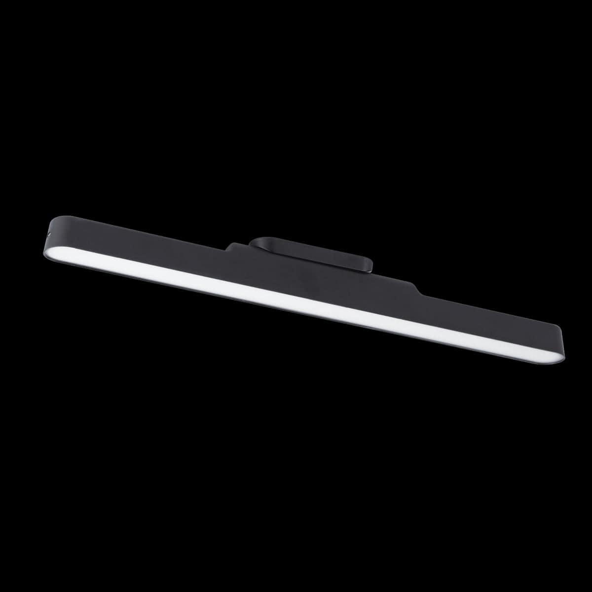 Bricocenter REGLETTE LEILA ALUMINIUM AND BLACK PLASTIC 40CM LED 600LM NATURAL LIGHT WITH USB