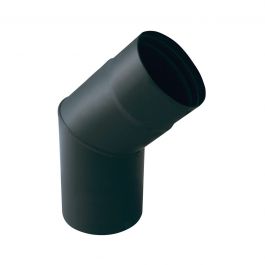 STEEL CURVE WOOD THICKNESS 2MM 45 DEGREE DIA 120MM BLACK