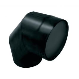 STEEL CURVE WOOD THICKNESS 2MM 90 DEGREE DIA 120MM BLACK