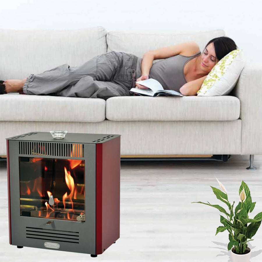 Bricocenter BURGUNDY MINIRUBY BIOETHANOL STOVE L45 H 48,5 P 31