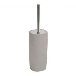 FLOOR CERAMIC TOILET BRUSH LIGHT DOVE GREY - KELLY