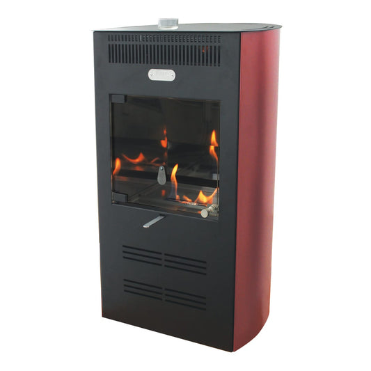 Bricocenter STUFA A BIOETANOLO RUBY ELEGANCE VENTILATA BORDEAUX L47 H 75 L36