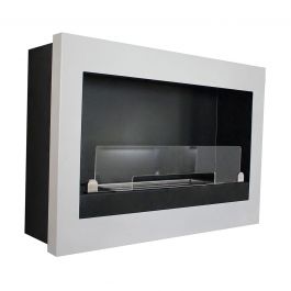 BIO FIREPLACE WALL TREVISO WHITE 450X650X180