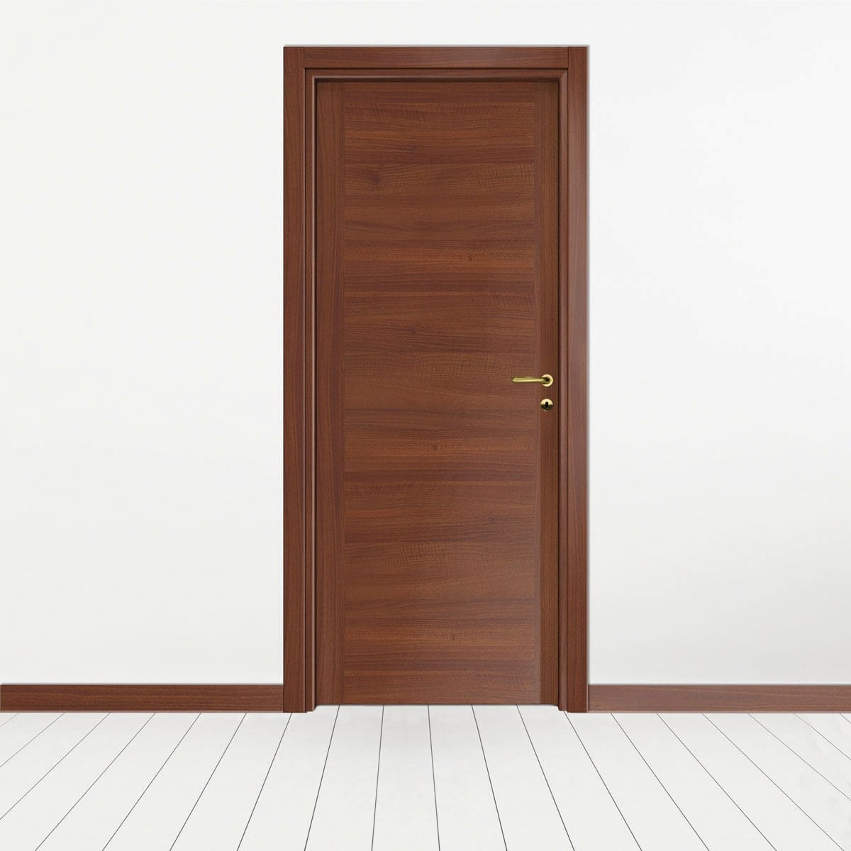 Bricocenter PORTA RUSTIC 210 X 80 REVERSIBILE NOCE DOGATO