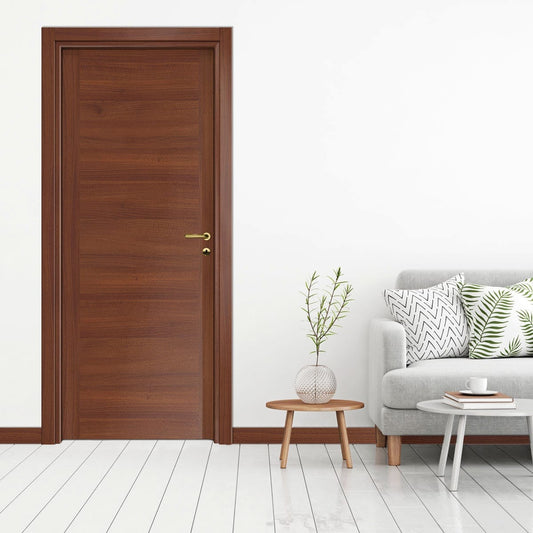 Bricocenter PORTA RUSTIC 210 X 80 REVERSIBILE NOCE DOGATO