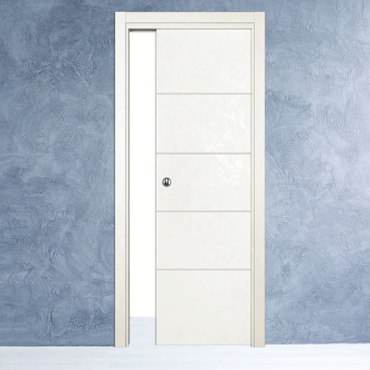 Fourlines door, 70 x 210 cm, white