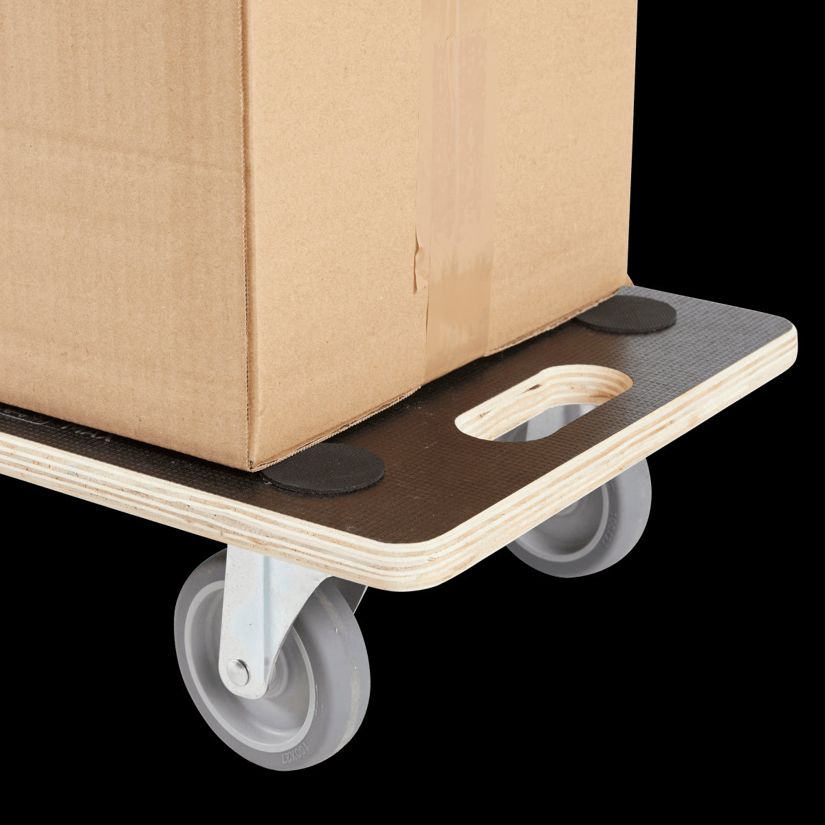 BASE MOVES EVERYTHING MEASURES 64X34X14.5CM CAPACITY 350KG, 4 WHEELS DIAM 100MM