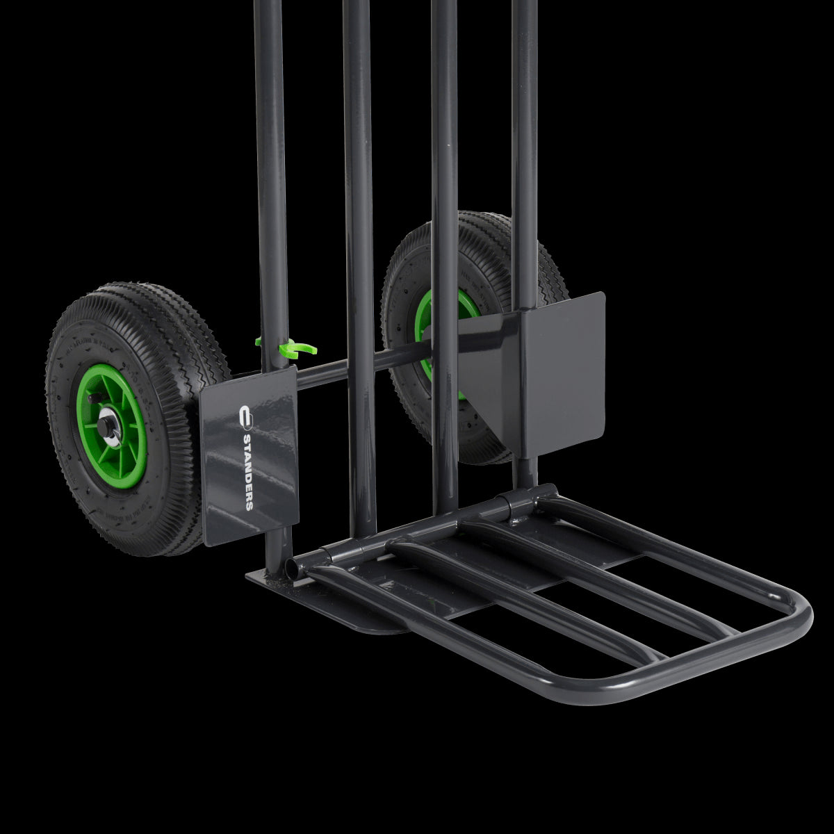 STEEL STANDERS FIXED TROLLEY CAPACITY 200 KG WITH EXTENDABLE PLATFORM