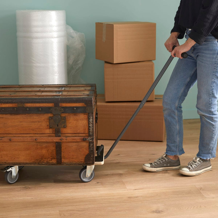 Bricocenter BASE MOVES EVERYTHING MEASURES 64X34X14.5CM CAPACITY 350KG, 4 WHEELS DIAM 100MM