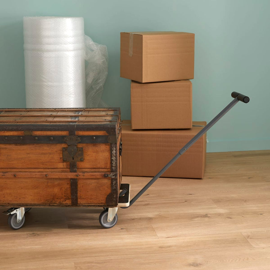Bricocenter BASE MOVES EVERYTHING MEASURES 64X34X14.5CM CAPACITY 350KG, 4 WHEELS DIAM 100MM