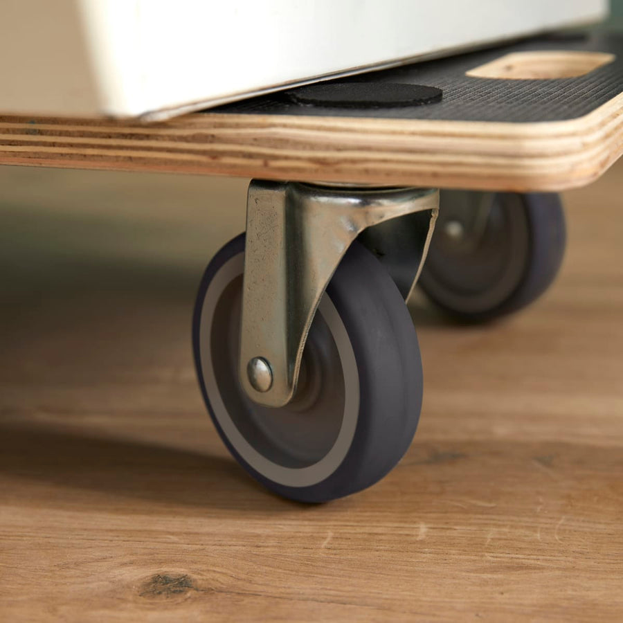 Bricocenter BASE MOVES EVERYTHING MEASURES 64X34X14.5CM CAPACITY 350KG, 4 WHEELS DIAM 100MM