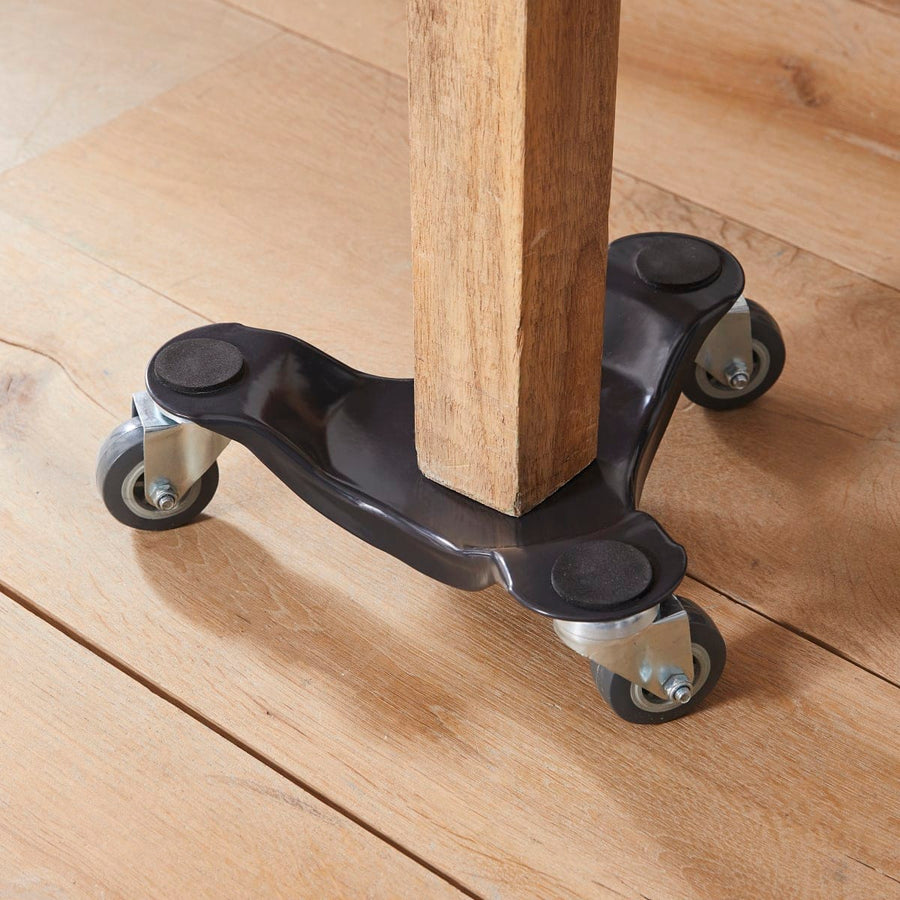 Bricocenter 100KG CAPACITY MOVING BASE WITH 3 WHEELS DIAM 5MM, NO BRAKE