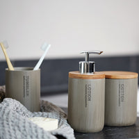 TOOTHBRUSH HOLDER DARK DOVE GREY