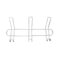 COAT RACK 13.5 X 30 CM 3 PLACES CHROME