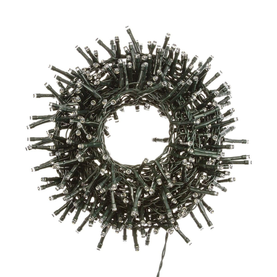 Bricocenter luminous chain 1000 led warm light 20.5m