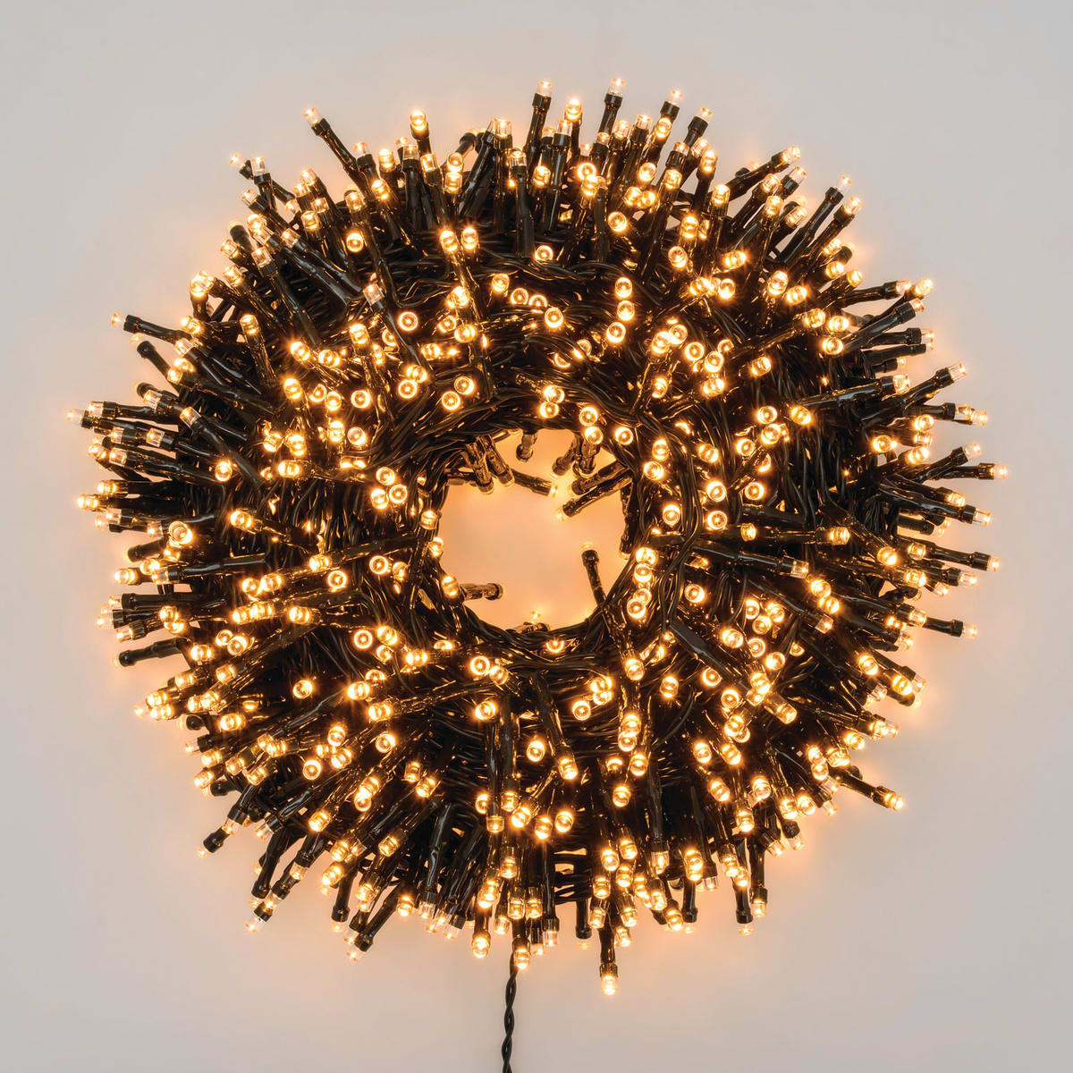 Catena luminosa mini cluster 1000 led traditional 4+20,5 mt