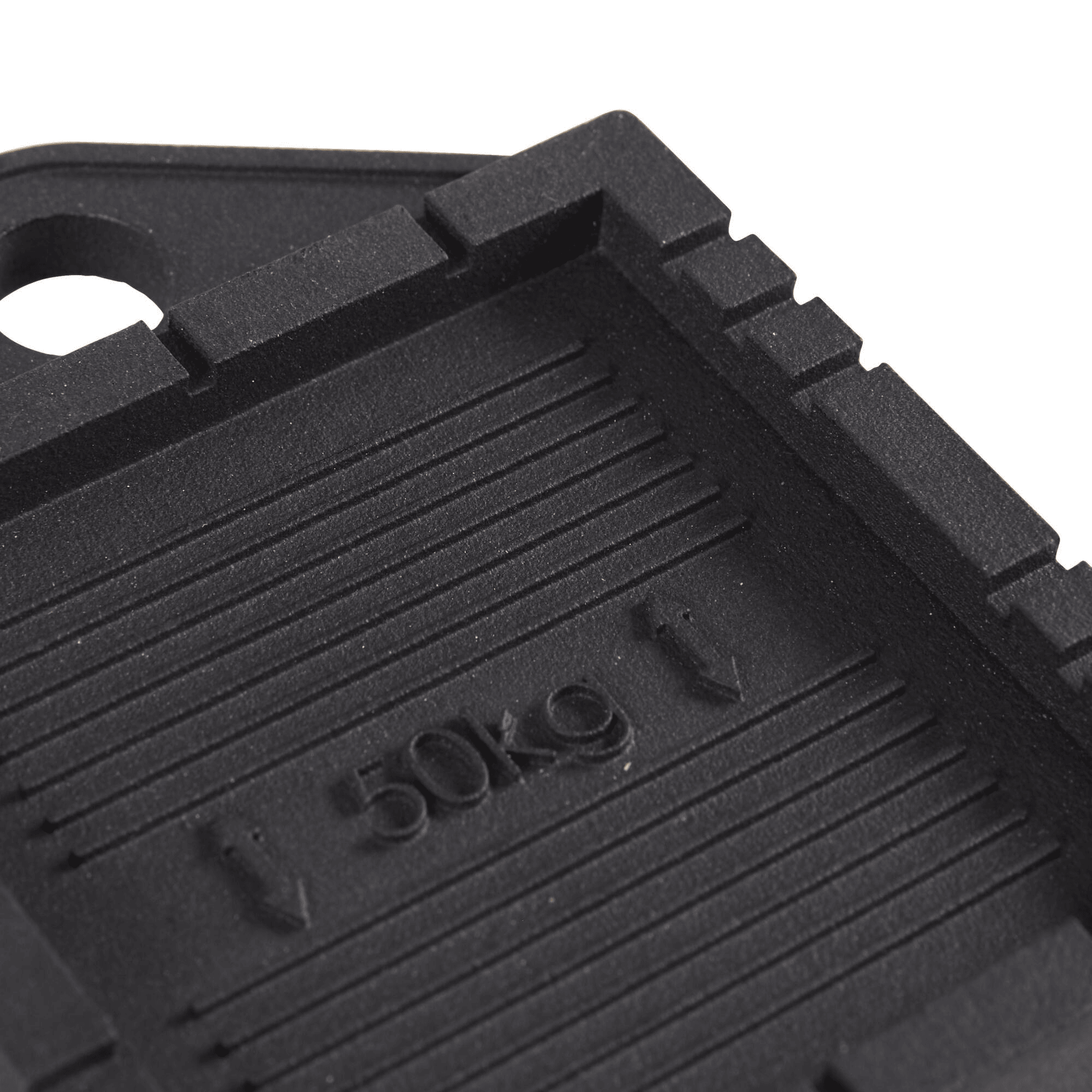 SINGLE DIRECTIONAL ROTATING STAND SIZE 9.8X7.5X3.6 CM, LOAD CAPACITY 50 KG, 4 WHEELS DIAM. 25 MM