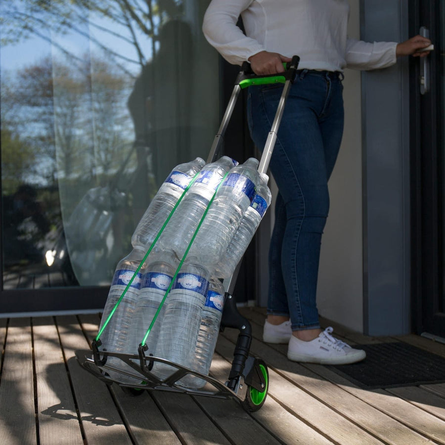 Bricocenter ALUMINIUM FOLDING TROLLEY STANDERS CAPACITY 70 KG STEEL PLATFORM