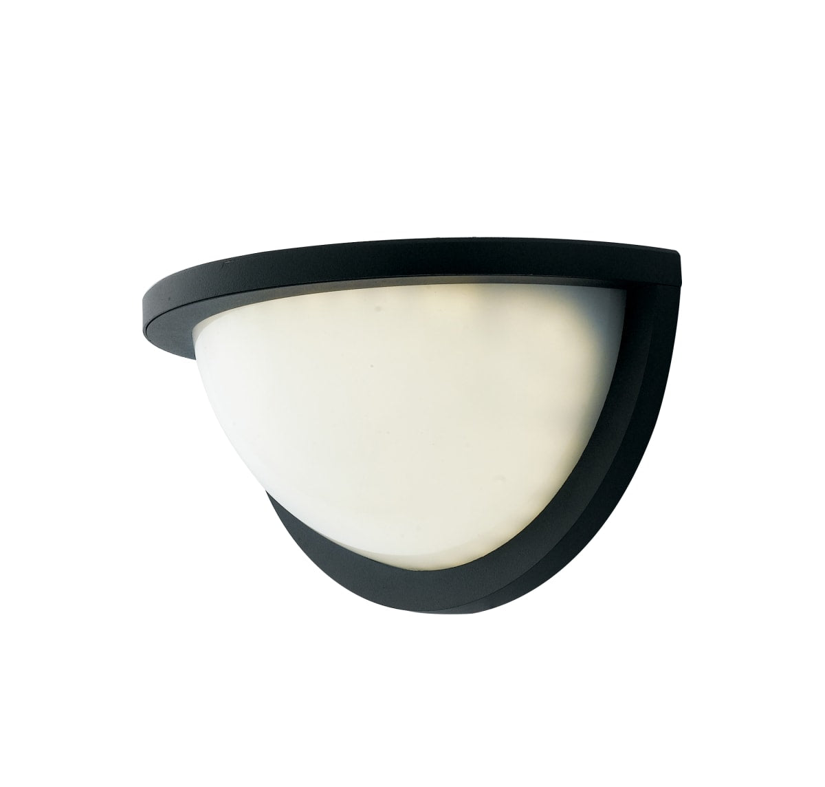 DETROIT ALUMINIUM WALL LIGHT BLACK 24X12.6 CM LED 10W IP54